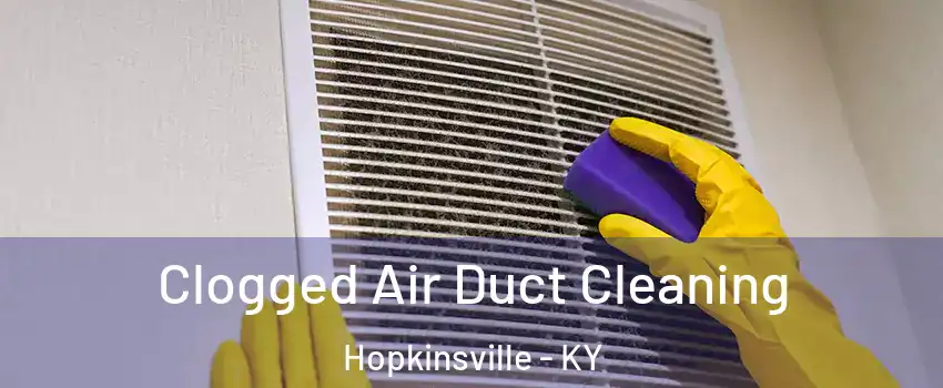 Clogged Air Duct Cleaning Hopkinsville - KY