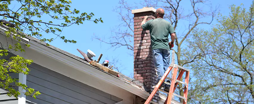 Vinyl and PVC Chimney Flashing Installation in Hopkinsville, KY